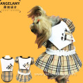 2020 Fashion striped dog dress skirt for pets